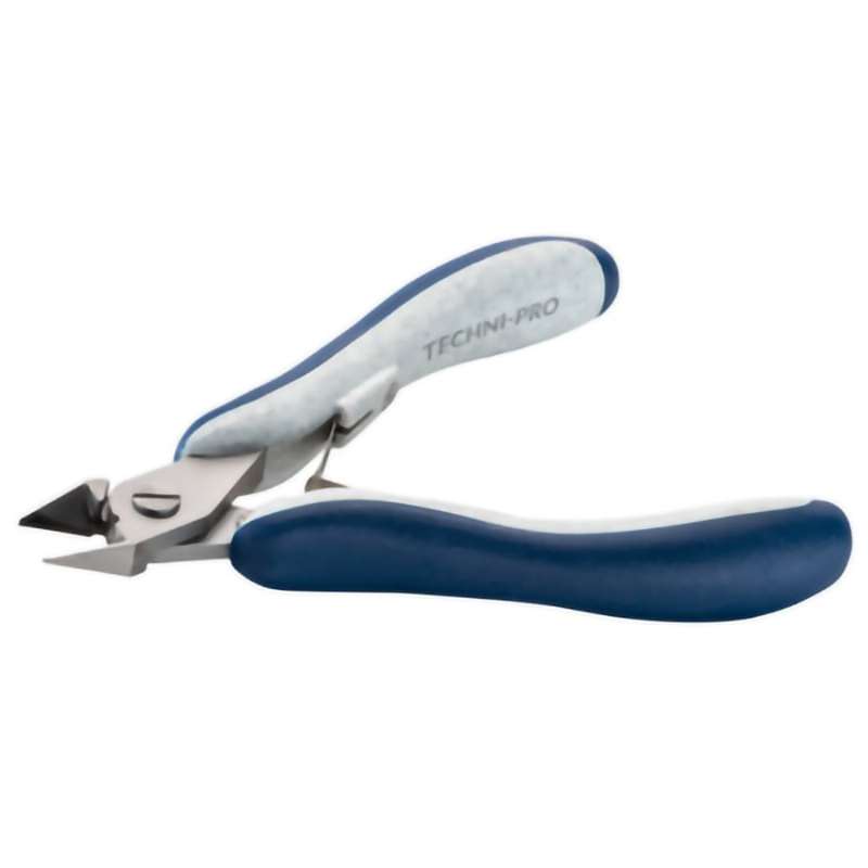 Cutters, Large Tapered Head, Flush, ESD, Infinity Elite Ergo-Tec Series, 4.8" OAL